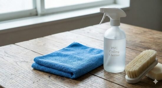 აუცილებელი ნივთი გასაჭიმი ჭერის გასაწმენდად