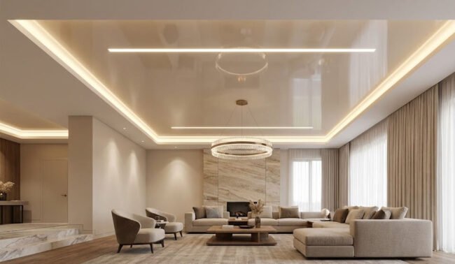 გასაჭიმი ჭერის ზალაში