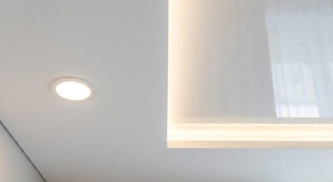 განათების სისტემები მატოვ და პრიალა ფრანგულ ჭერზე